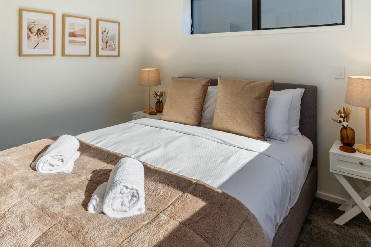 Modern Townhouse Cashel Street 2 Bed 2 Bath Apartment Christchurch Bagian luar foto