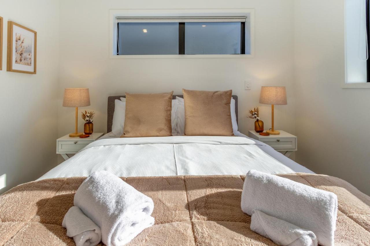 Modern Townhouse Cashel Street 2 Bed 2 Bath Apartment Christchurch Bagian luar foto