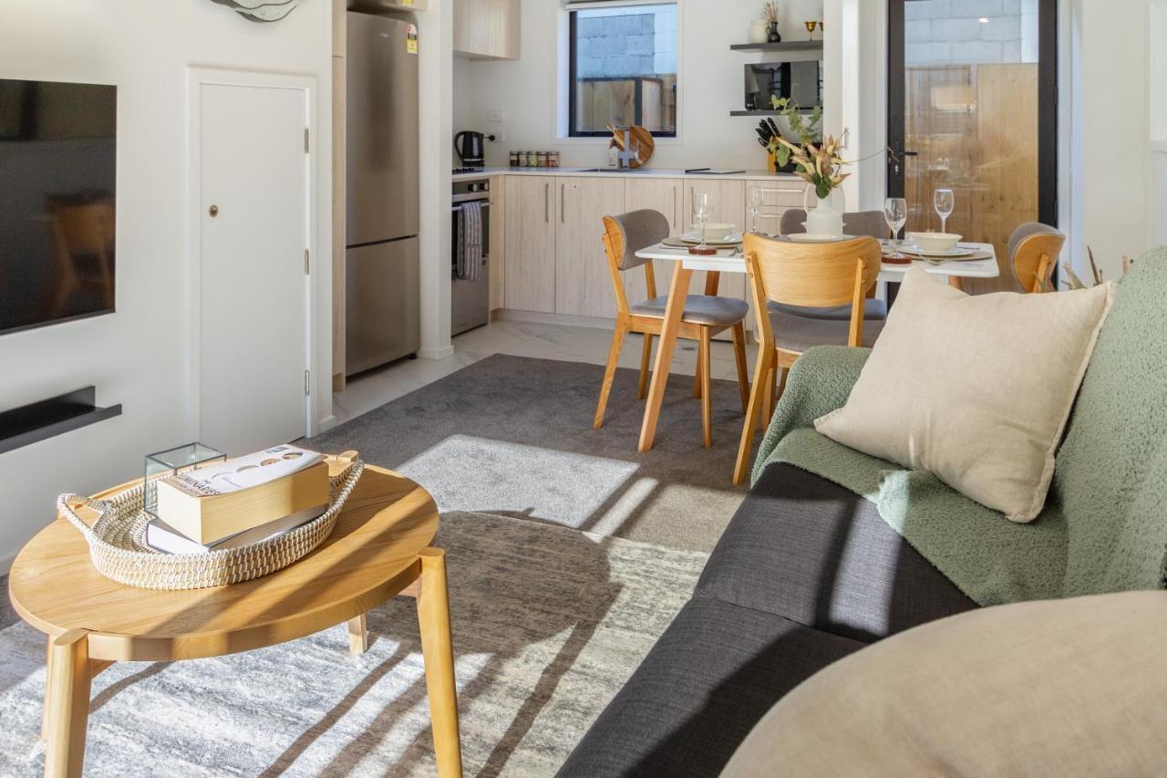 Modern Townhouse Cashel Street 2 Bed 2 Bath Apartment Christchurch Bagian luar foto